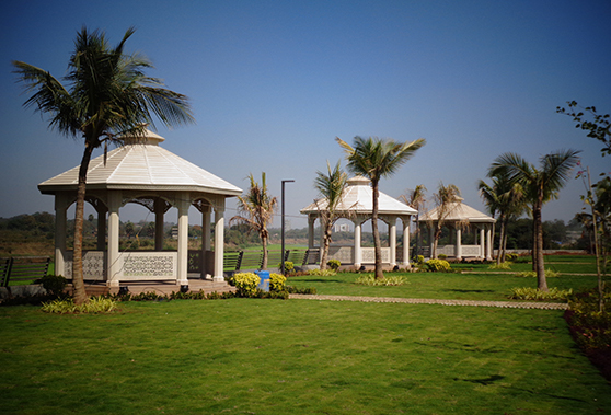 Dome Natural stone Garden Gazebo